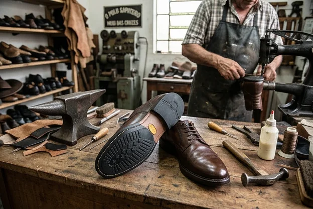 Sapatos reformados em Mogi das Cruzes.